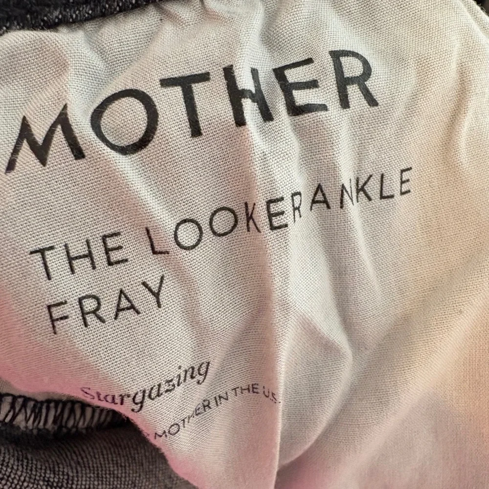 MOTHER The Looker Ankle Fray Jeans Size‎ 25